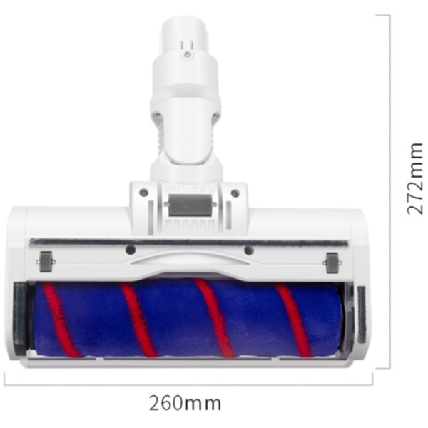 Elektrisk hodevalsestøvbørste for V8/V9/V9B/V10/V11 støvsugertilbehør, smal stigning 5,8 mm