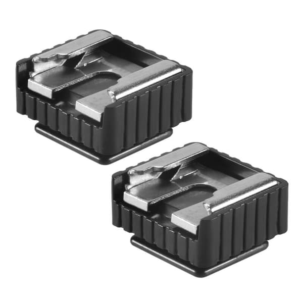 2 stk. 1/4 tommer gevind flash sokkel montering adapter til stativ studie lampeholder