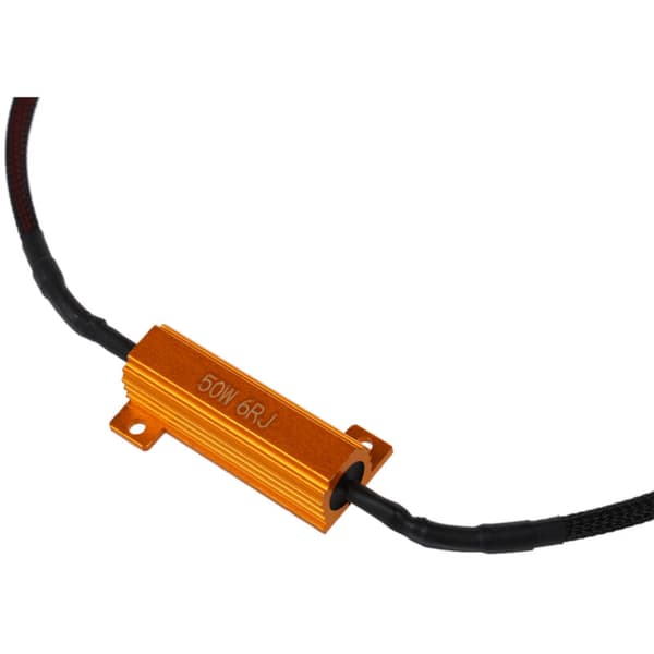 2 x H7 LED Blinkers Resistor Dekoder Canbus Fel För