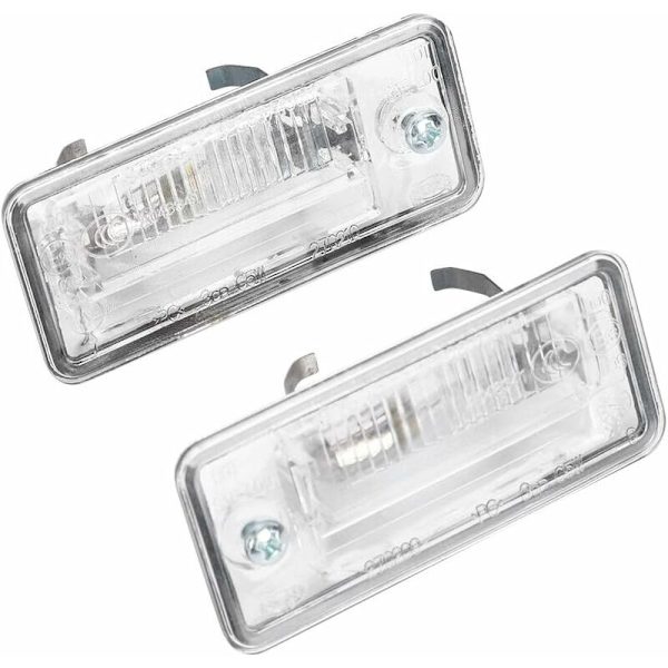 Nummerplate Lys, Lys 8E0807430A 8E0807430B Nummerplate Lys Passer til A3 A4 A5 A6 C6 A8 D3 Q7 RS4
