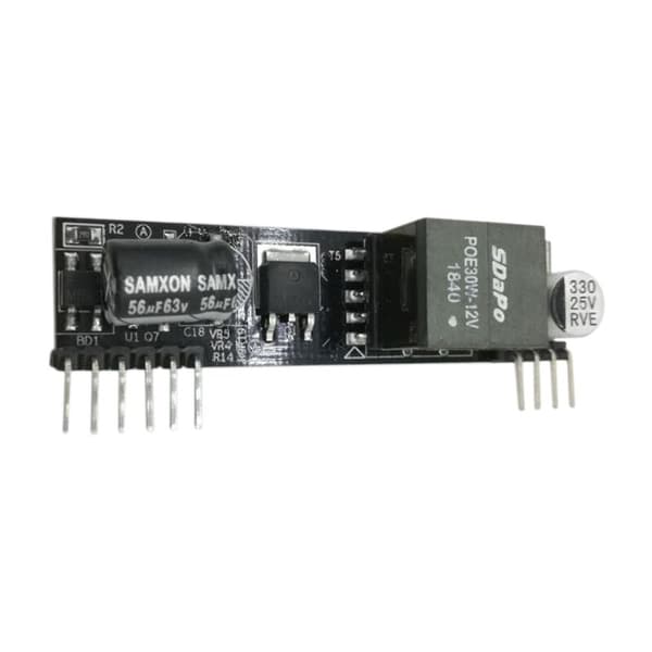 SDAPO Isolerad PM1202 12V2A Pin Inbäddad POE-modul som stöder 100M Gigabit