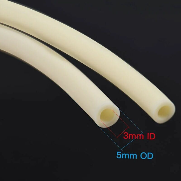 1M BPT-slang för peristaltisk pump, silikonslang, 3 mm ID x 5 mm OD, biokompatibel slang för pumpöverföring