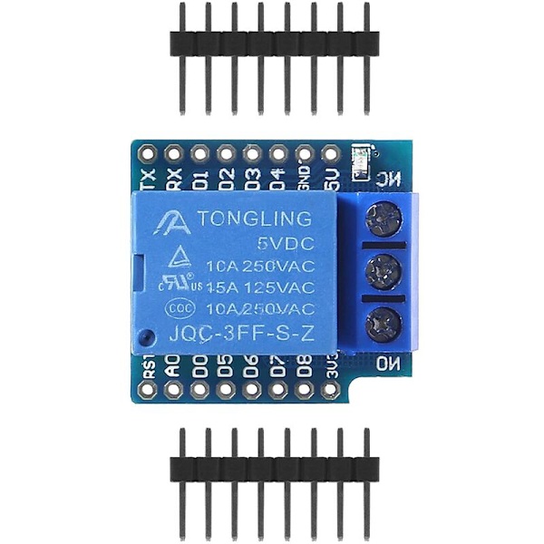 8 st 5V enkelkanals relämodul reläomkopplare 5V minireläsköld för WeMos även för WeMos D1