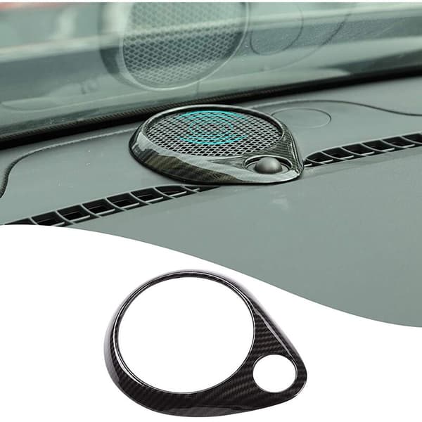 Dashboard Central Control Højttaler Horn Dekoration Trim Cover Passer til Durango 2011-2020 Interiør Tilbehør
