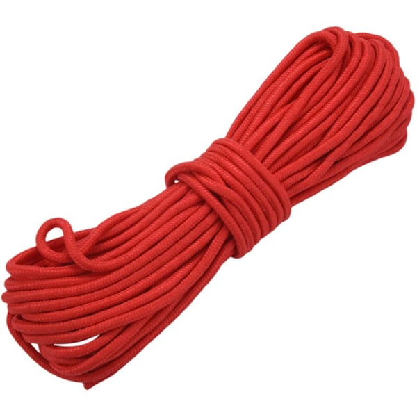 2x 20 Meter Fiskesnor med Magnet, Tyk Flettet Nylon Snor med Sikker Lås