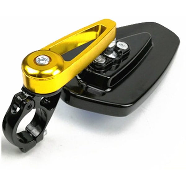 2 stk. Motorcykel Bar End Sidespejl Universal Cykel Styr Bak Spejle