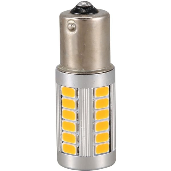 4 stk 1156Py Bau15S Py21W Led 33 Smd Bil Bakre Sving Bremse Revers Signalpære Y