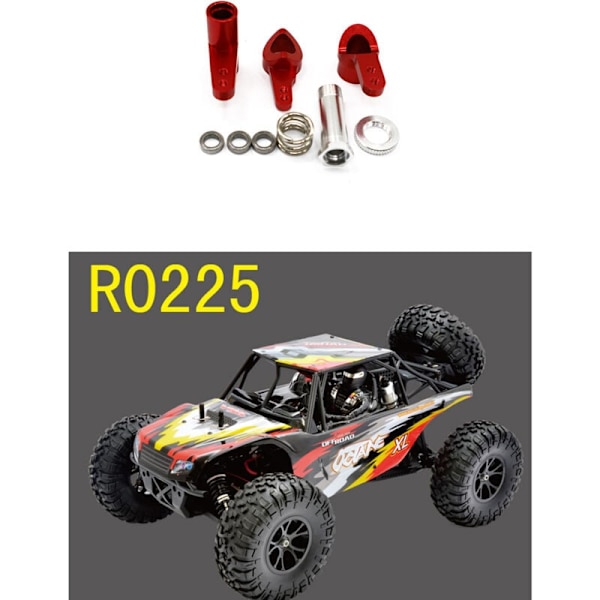 Metallstyrd Servo Saver 10147 för VRX Racing RH1043 RH1045 RH1043SC RH1045SC RH817 RH818 Fjärrkontroll Bil Uppgradering Delar, 2