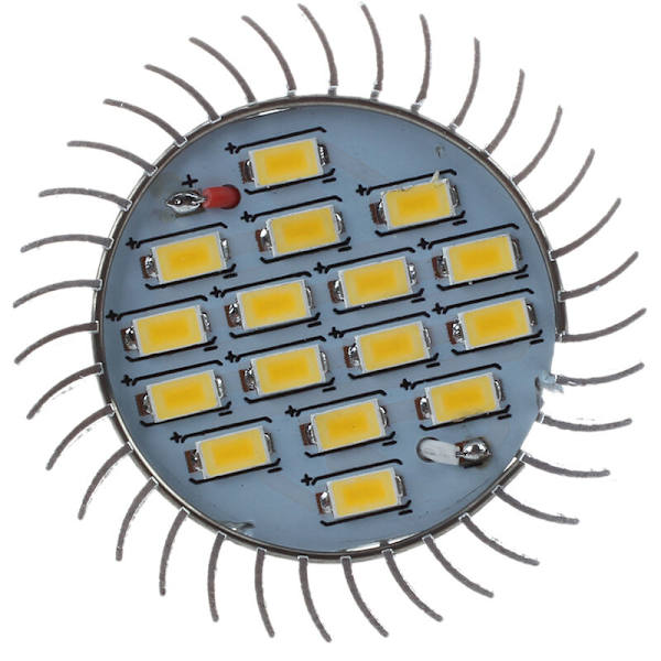 GU10 6.5W 16 SMD 5630 LED Varmvit Hög Effekt Belysning, Spotlight Glödlampor