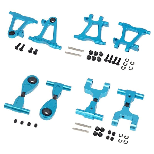 8 st metall bakre övre nedre upphängningsarm set för TT-02 TT02 1/10 RC bil uppgraderingsdelar tillbehör,2