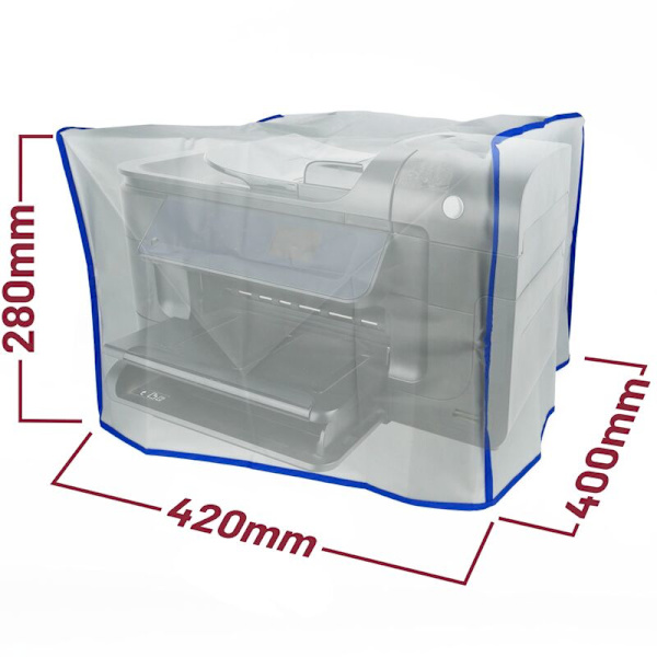 Universal skyddande överdrag för laserskrivare 420 x 400 x 280 mm