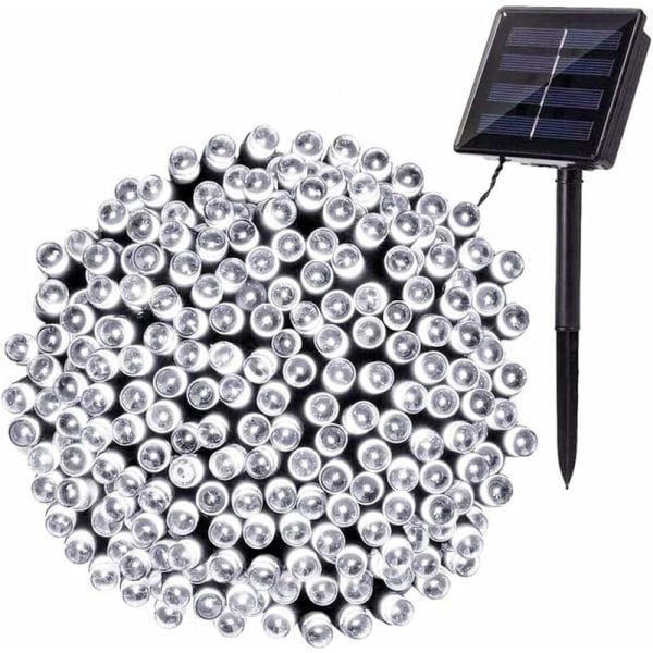 Outdoor Solar String Lights, 22M 200 LED Waterproof Solar Christmas Light String 8 Modes Decorative for Garden Patio Trees Fence Home Party Wedding