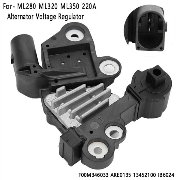Spenningsregulator for generator F00M346033 ARE0135 13452100 IB6024 for ML280 ML320 ML350 220A