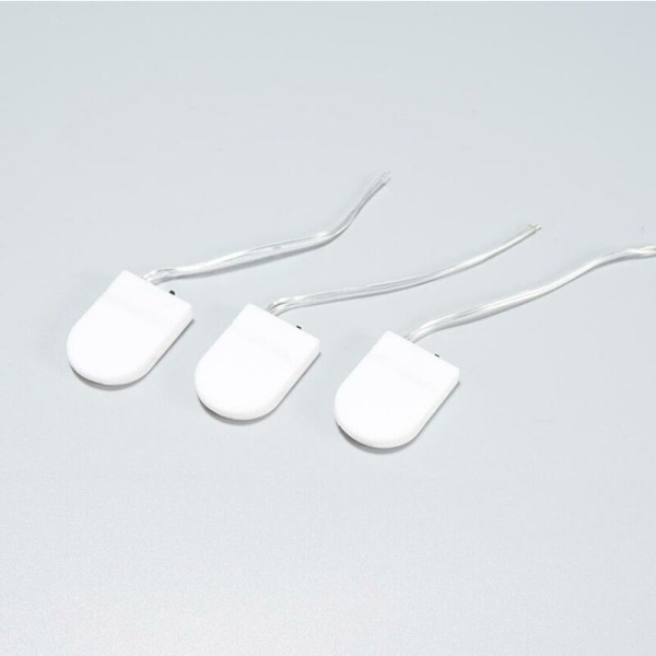 10 stk. CR2032-serie knapcelle-batteriboksholder med tænd/sluk-knap 3V batteriboks