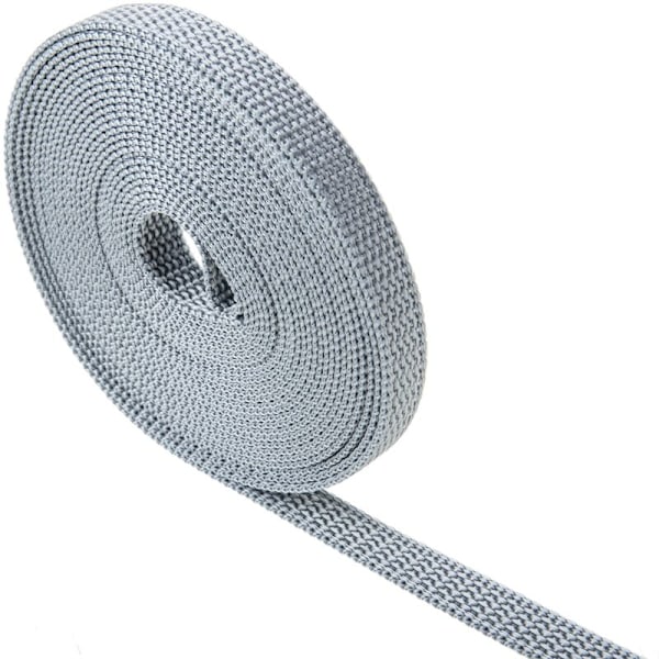 Ihanteellinen harmaa nylon-verhokangas 14mm x 6m
