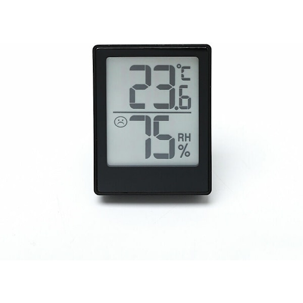 Mini indendørs termometer, hygrometrometer med høj præcision, ℃/℉ omskiftelig