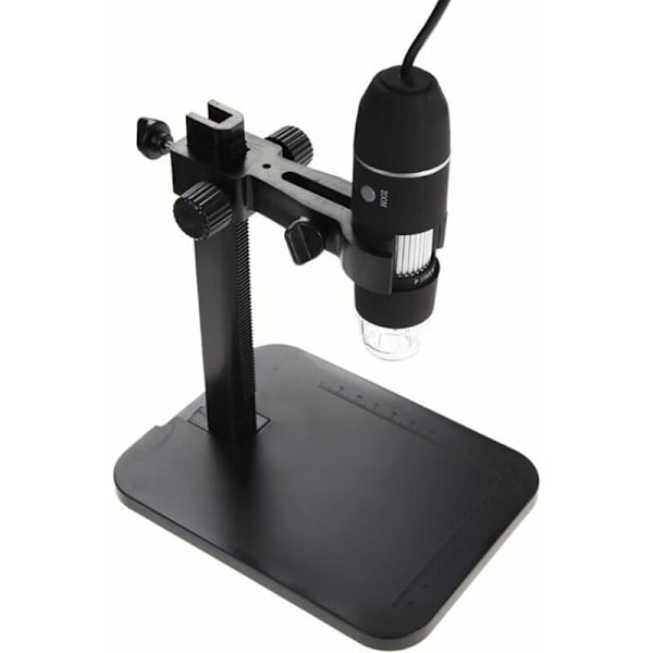 Professionellt USB-digitalmikroskop 1000x 8 LED 2MP Kameraförstoringszoom Elektroniskt Mikroskop Endoskop Med Lyftstativ