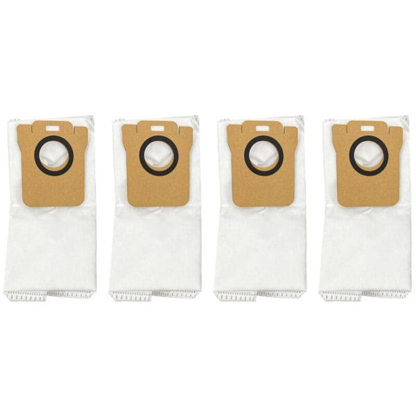 4 st dammsugarpåsar för Xiaomi Mijia STYTJ05ZHM robotdammsugare, reservdelar, sopsäckar, tillbehör till Millet-sopmaskin