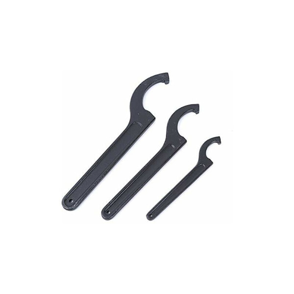 1x Justerbar kroknøkkel 28-32mm, kroknøkler, universal skiftenøkkel, for å feste eller fjerne runde muttere og vannmålerdeksler på maskinverktøy
