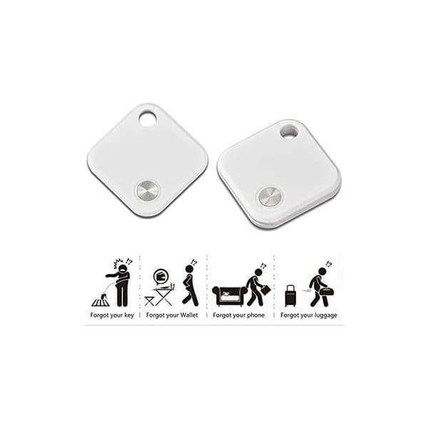 Nøglefinder, Bluetooth Tracker og Lydtracker, Anti-Lost Nøglefinder til Nøgler Hunde Katte, Objekt Locator (2 stk)-