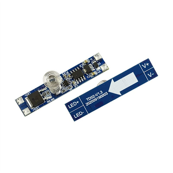 5V-24V 8A Smart LED Lysdæmper Kapacitiv Sensor Modul PCBALED Dæmpningskontrol Touch Switch