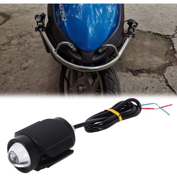 2 stk. 18W serie motorcykel forlygter linse hjælpe spotlights passer til motorcykler ATV