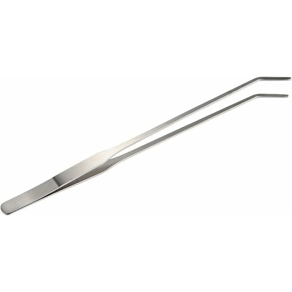 28 cm Lange Buede Tang i Rustfritt Stål for Akvarium