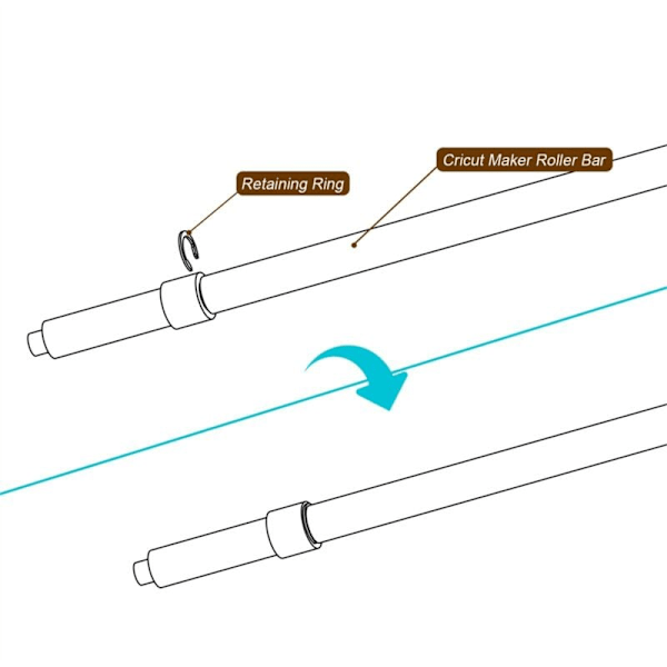 10 Holdeskiver for CRICUTS og Explore Airs Produsent, Holder Gummi på Plass med Keep