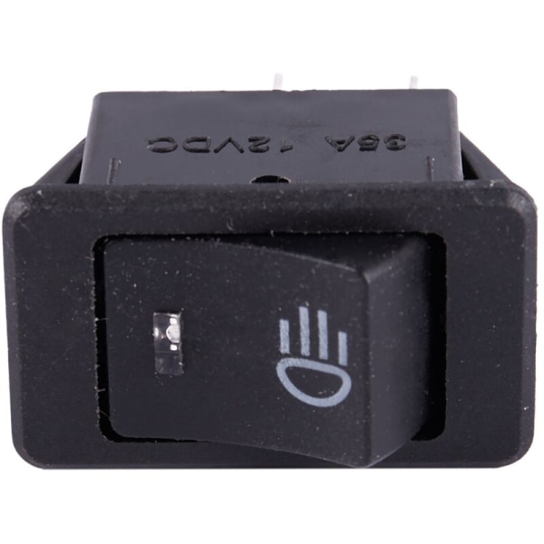 12V 35A Rocker Switch Boat Rocker Switch for Cars ON-OFF Switch for Car LED Fog Light ABS Rocker Switch-Blue