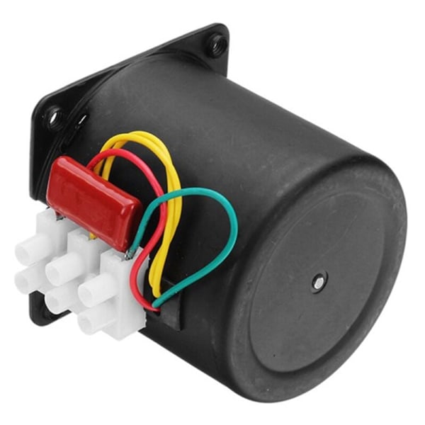 68KTYZ Mini pysyvä magneettinen synkronointimoottori 220V 28W 68-KTYZ AC-vaihdemoottori 15 RPM tuki