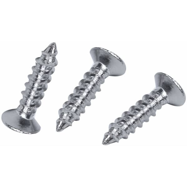 Rustfrit stål fladhoved Phillips skruer 12mm x 3mm 60stk