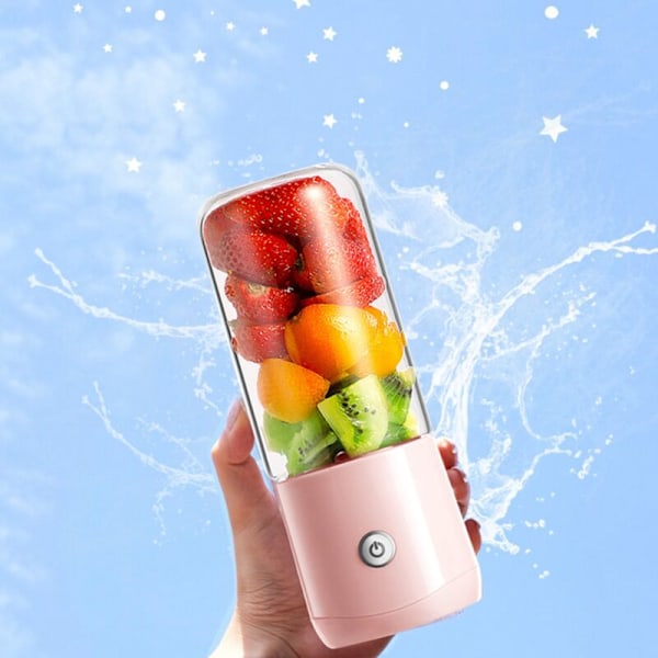 380ML Bærbar Blender Trådløs Mini Juicer USB Elektrisk Blender Frugt Juicer til Frugt og Grøntsager Juicer Maskine-C
