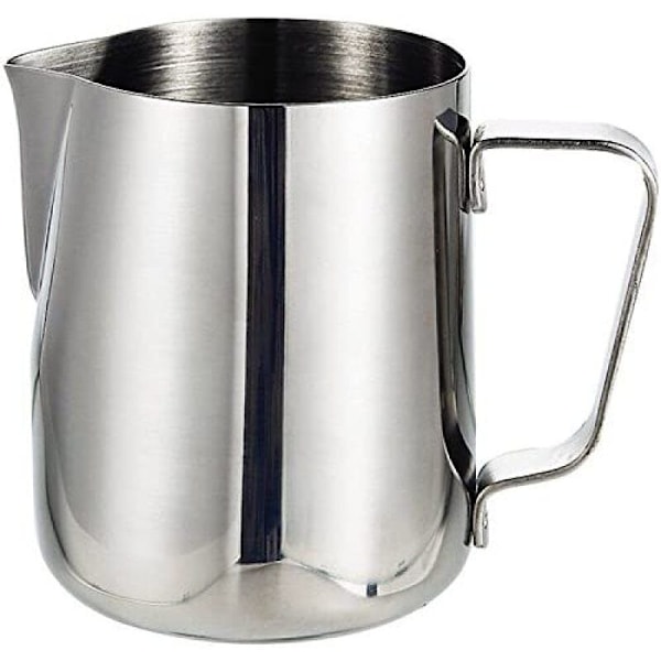 400 ml Melkekanne i Rustfritt Stål, Melkeskummingkopp, Melkekanne