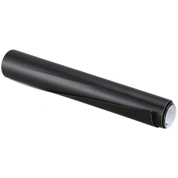 4 kpl 12X60 tuuman mattamusta auton vinyylikalvoa DIY-tarra