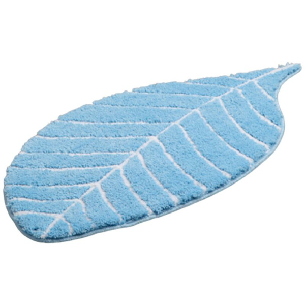 Söt dörrmatta för barn - Absorberande mikrofiber badrumsmatta Entré dörrmatta Golvmatta Ark Mat Färg: Blå