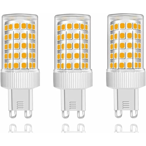 3-pack G9 LED-lampor 10W Halogen motsvarande 150W, 86 LED, 1000Lm, 360° strålvinkel, Ultra Bright, AC220-240V, Icke-dimbar, Varmvit 3000K… [Energi