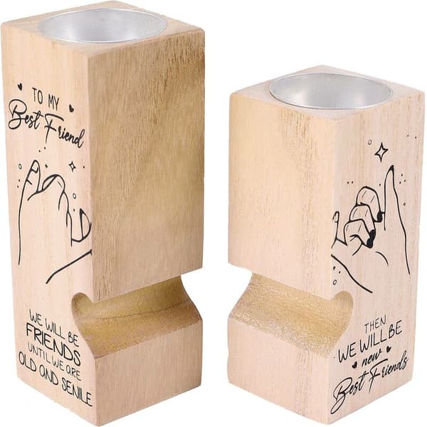 Lysestaker Gaver til Bestevenner, Hjerte Lysestaker, Beste Lys, Bursdagsgaver, Dekorasjoner for