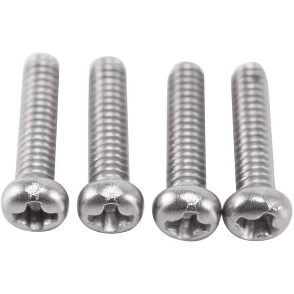 M2 x 8mm Bolt og Phillips Pan Skrue i 304 Rustfritt Stål 60stk
