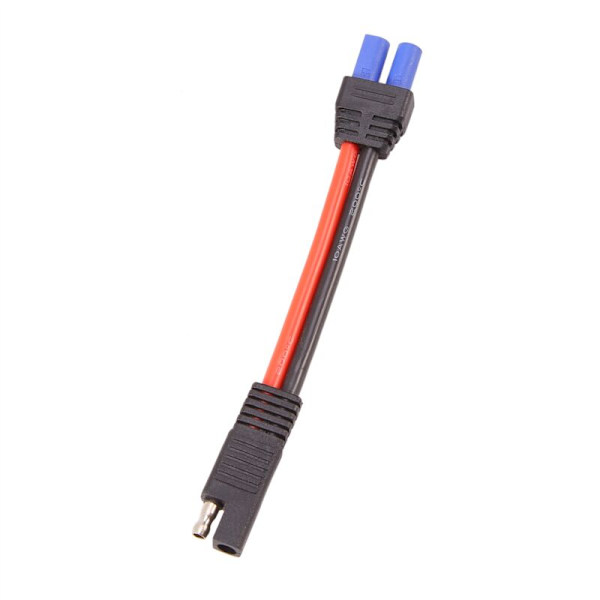 Tykk kobber for SAE-adapterkabel SAE-plugg til EC5 strømledning Solcellebatterikabel