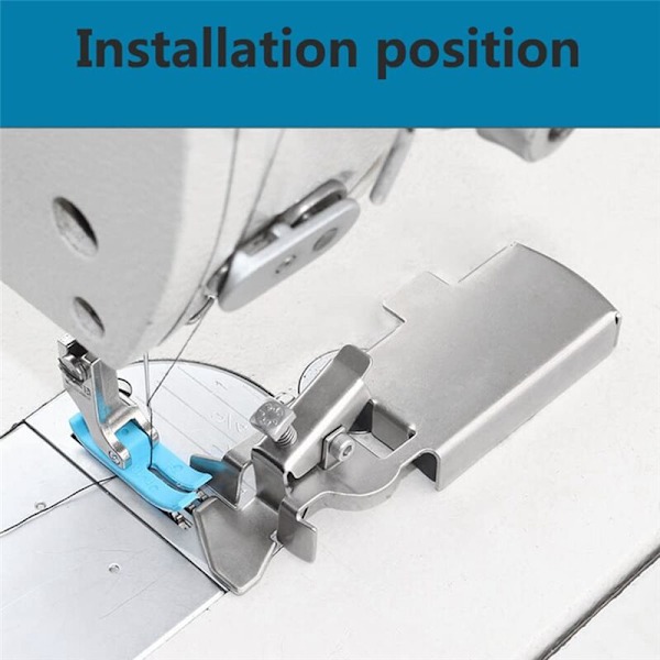 Ny Multifunksjonell Linjal, Syveiledning, Hemming, for Industriell Lockstitch eller Walking Foot