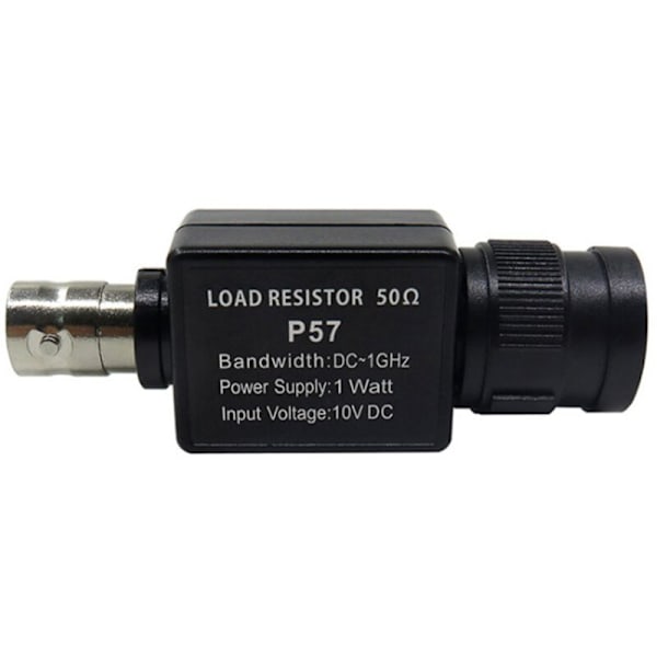 P57 Q9 Adapter 50Ohm Gennem Terminator BNC Sædekontakt 50KY Enhedsbelastningsmodstand 50Ω DC-1GHz