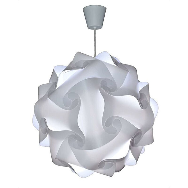 DIY Hänglampa - Sovrumslampa Redo att Anslutas Takhängande Lampskärm för Vardagsrum, Barn, Tonåringar, Vuxna Sovrum - Ø3