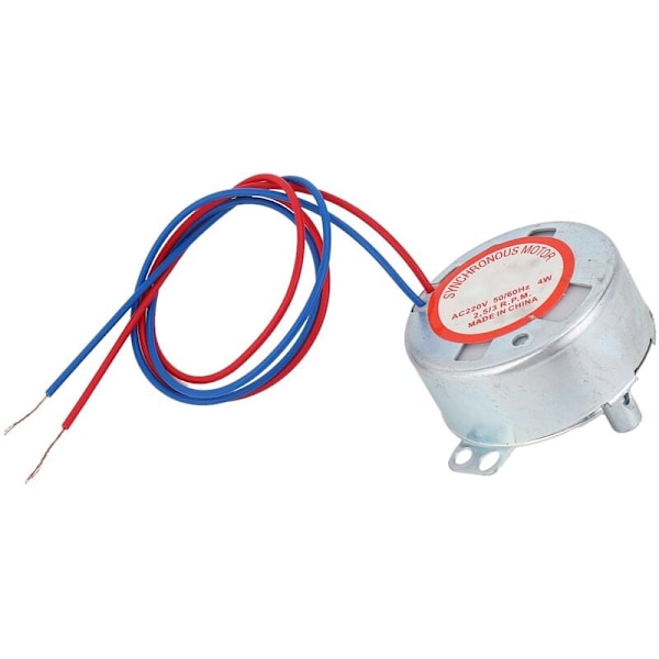 AC synkronmotor 220V-240V 4W 3RPM CCW/CW 20mm tykkelse