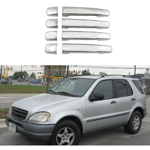 Side Door Handle Cover Trims passer til 1998-2005 ML CLASS W163 ML320/ML350/ML500