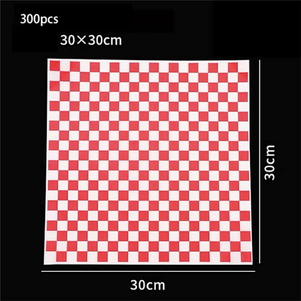 300 Ark Matpapper, Livsmedelskvalitet, Sandwichpapper, Hamburgerpapper