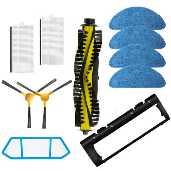Reservedeler for Neatsvor X500 X520 X600 Pro Tesvor X500 T8 S6 Ikhos Create NetBot S15 Robotstøvsuger