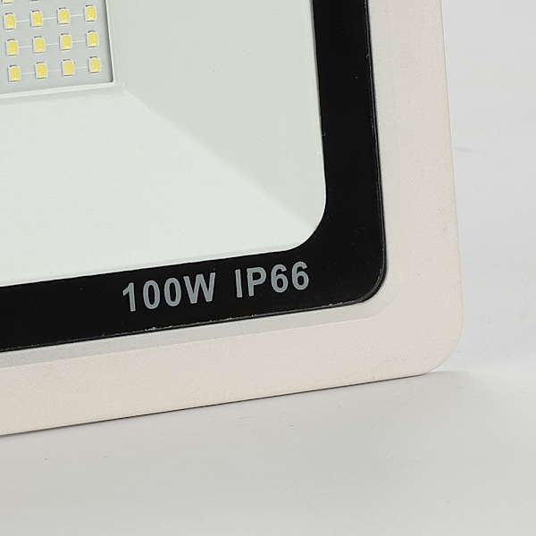 50W LED-valonheitin Valkoinen katuvalaisin Valonheitin 220V 3000K Vedenpitävä valonheitin IP65 Ulkoilupuutarhavalaistus