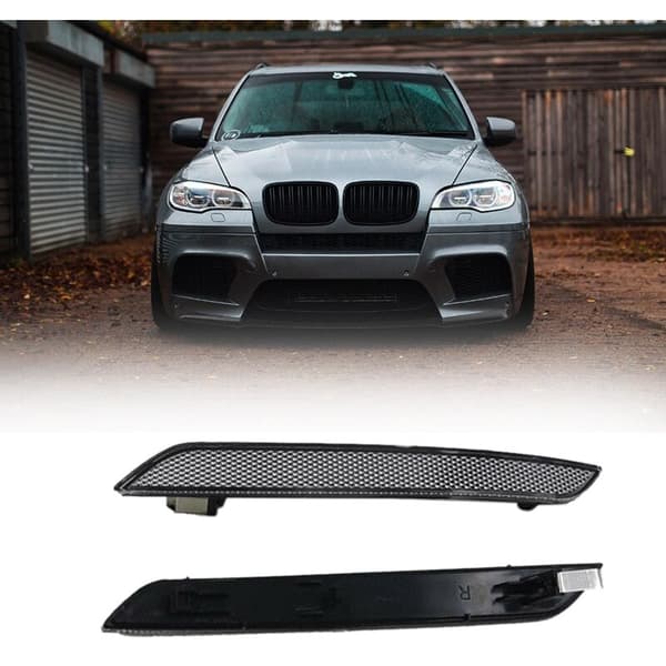 Car Bumper Side Marker Reflector Lamps til E71 X6 2008-2014 E70 X5M 2010-2013 Bil Styling Tilbehør