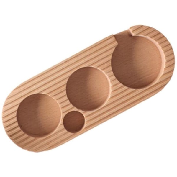 Kaffe Tamper Holder, Træ Kaffe Pulver Holder, Kaffe Filter Tamper Holder, Matchende Håndtag 58mm