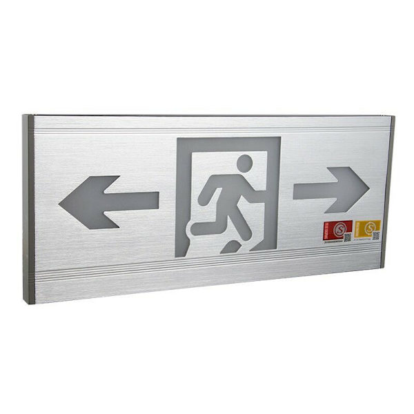 Grossist aluminiumlegering nödbelysning, säkerhetsutgångsbelysning, evakueringsskyltar, nödbelysning - DENUOTOP